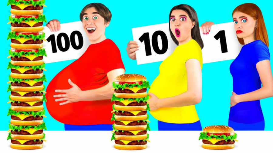 چالش 100 لایه ای رنگارنگ