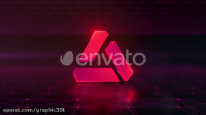 لوگوموشن درخشان گلیچ افترافکت