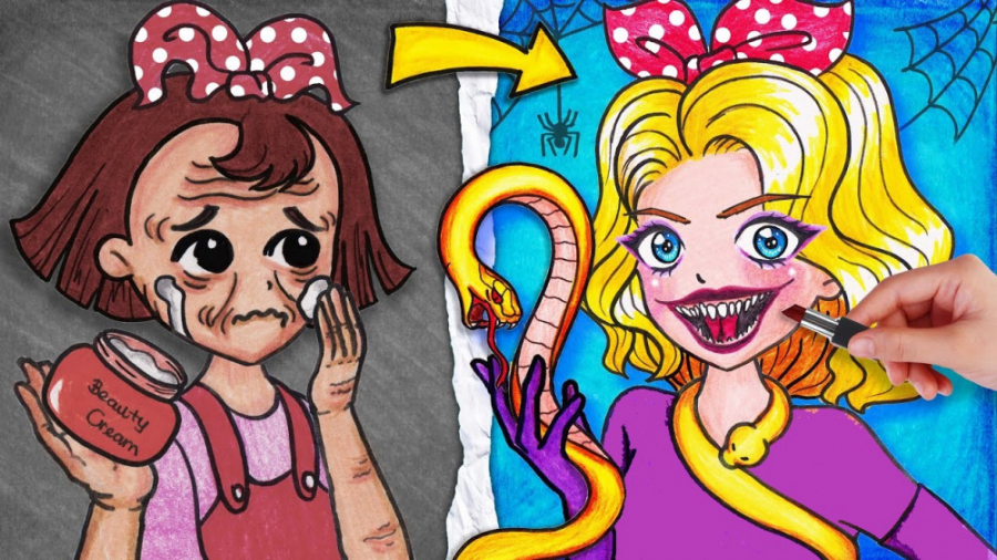 ایده های کارتونی باربی جادوگر