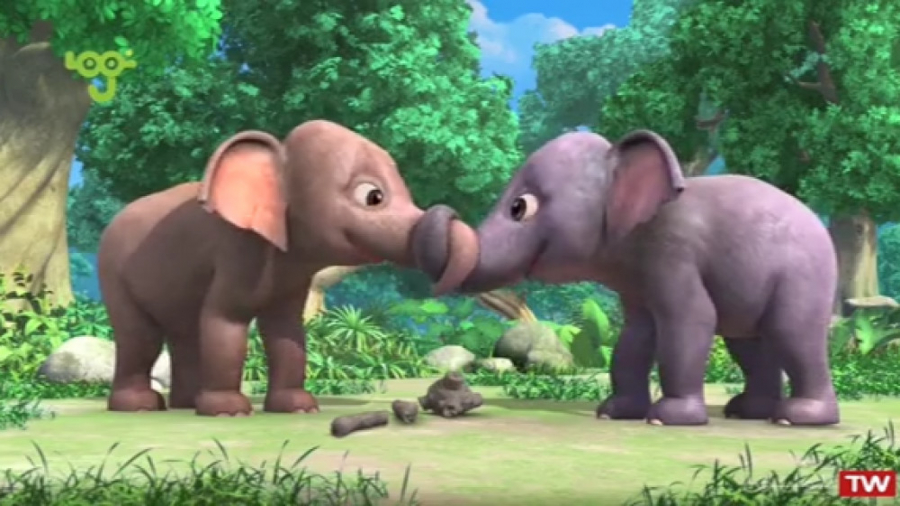 کارتون کتاب جنگل چوب دستی شکست...