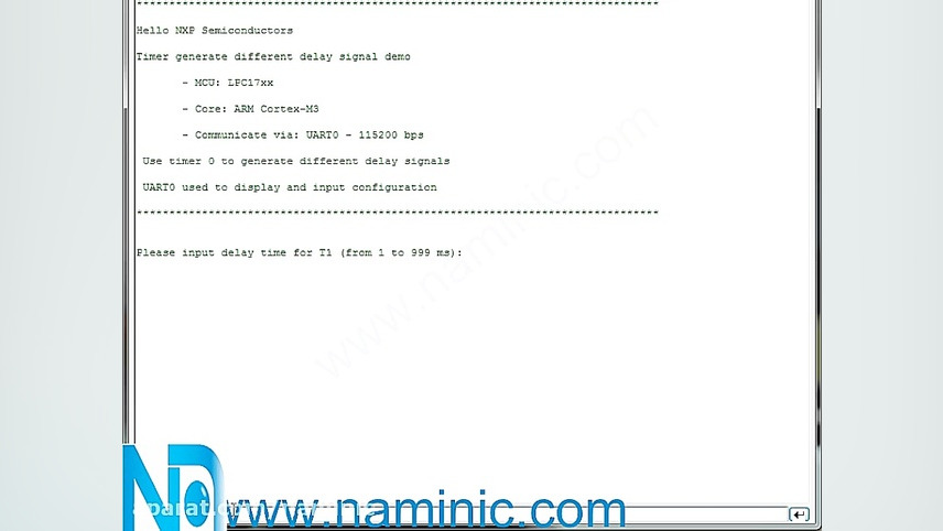 ساخت Delay با ARM LPC1768