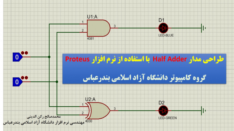 Half Adder half-adder