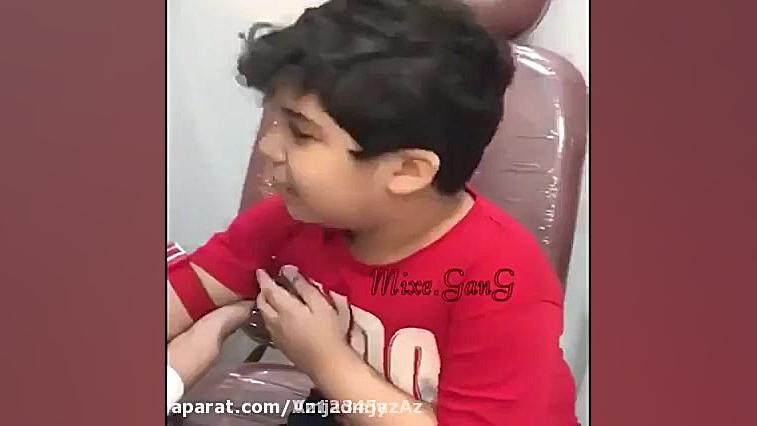 امپول زدن بچه های خارجی و ایرا...