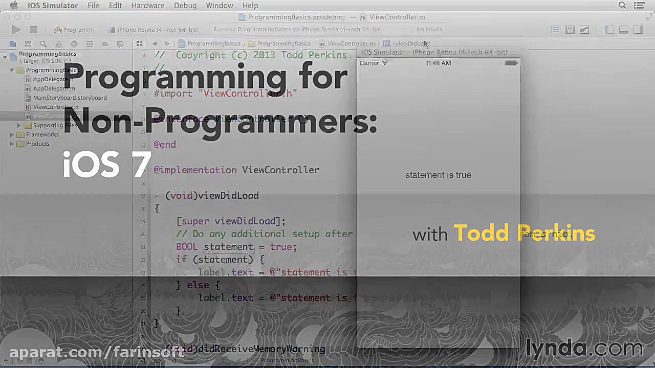 دانلود آموزش برنامه نویسی iOS...