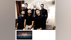 پشت صحنه سریال جزیره در مجوعه...