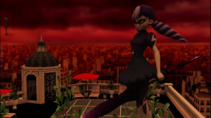 دختر کفشدوزکی وگربه سیاه  کارت...