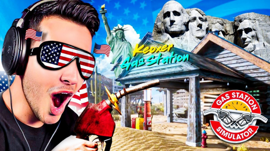 من رفتم آمریکا ... Gas Station...