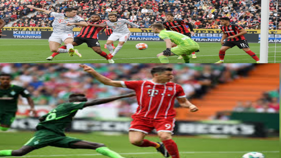 گل های لواندوفسکی با پشت پا در...