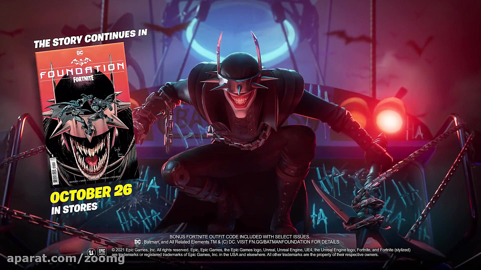 ورود کاراکتر Foundation به شهر...