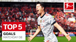 5 گل برتر  لواندوفسکی، رویس و...