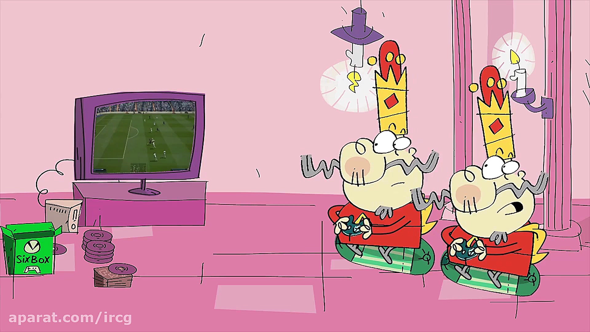 دیرین دیرین: مجسمه