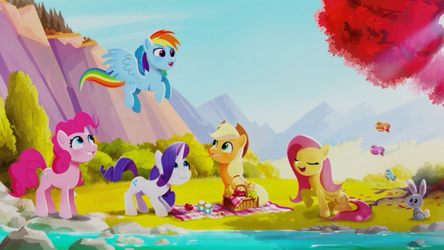 انیمیشن پونی کوچولوی من رو توی...