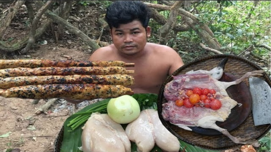 درست کردن کباب کوبیده با گوشت...