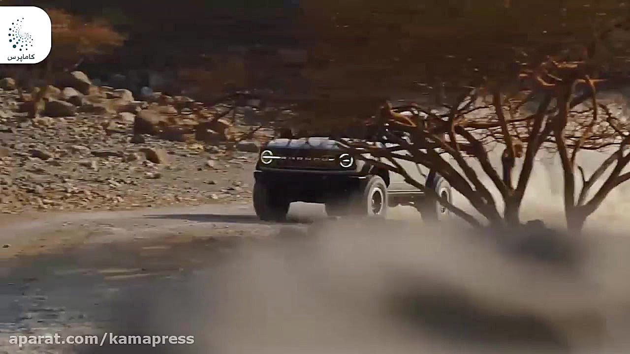 شاسی بلند فورد در صحرا