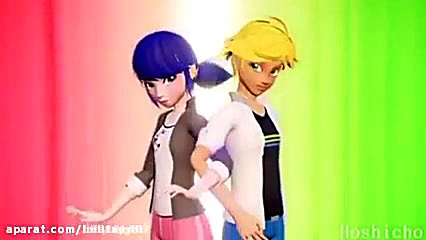 تبديل عاشقانه ادرين و مرينت