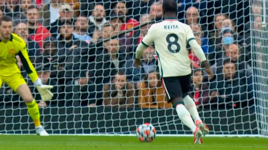 گل اول لیورپول به منچستر یونای...