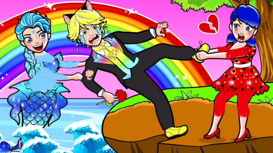 ایده کارتونی لیدی باگ کت نوار...