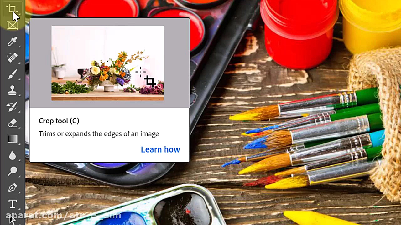 فتوشاپ (کار با ابزار های فتوشا...