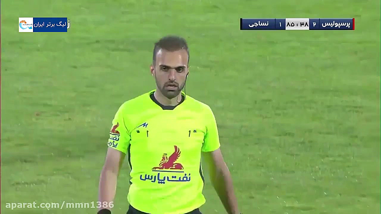 خلاصه بازی پرسپولیس و نساجی