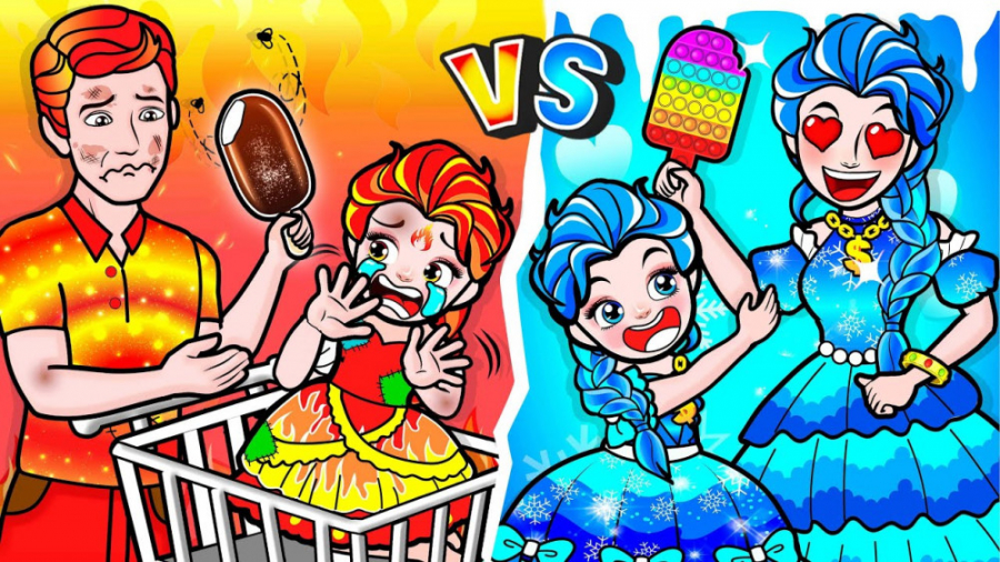 ایده کارتونی السا فروزن  چالش...