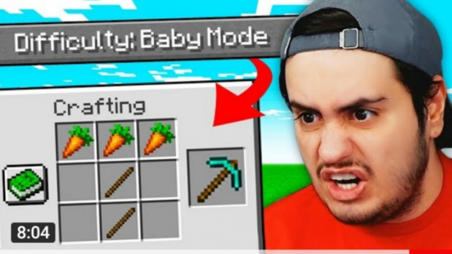 ماینکرفت اما روی بیبی مود