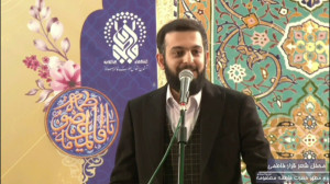 مجید تال  شعر خوانی در محفل شع...