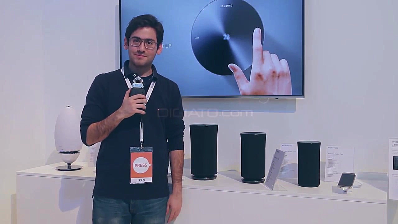 نگاه نزدیک به اسپیکرهای سامسون...