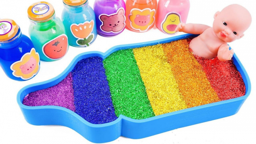 مخلوط اسلایم اسموتی با اکلیل ر...