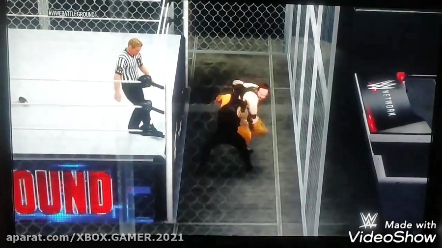 مسابقه رومن رینز و بران استروم...