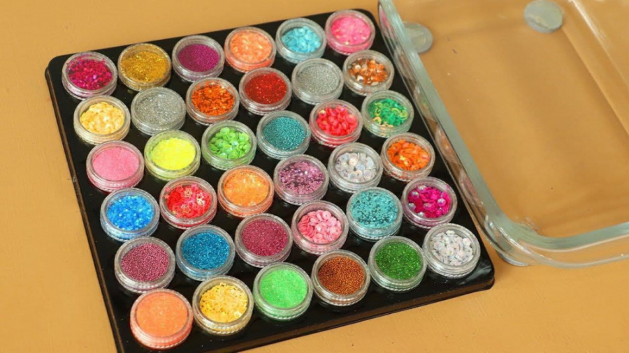 رنگ آمیزی اسلایم اکلیلی شفاف