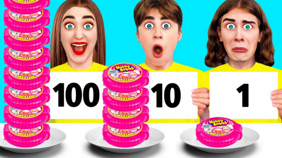 چالش 100 لایه ای در 10 دقیقه