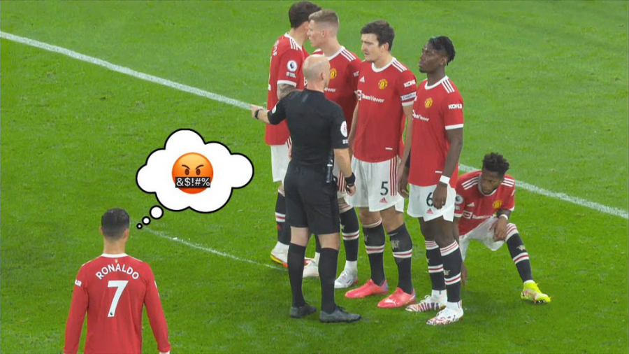 وقتی هم‌تیمی های رونالدو اعصاب...