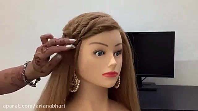 آموزش ساده بافتن مو در خانه 20...