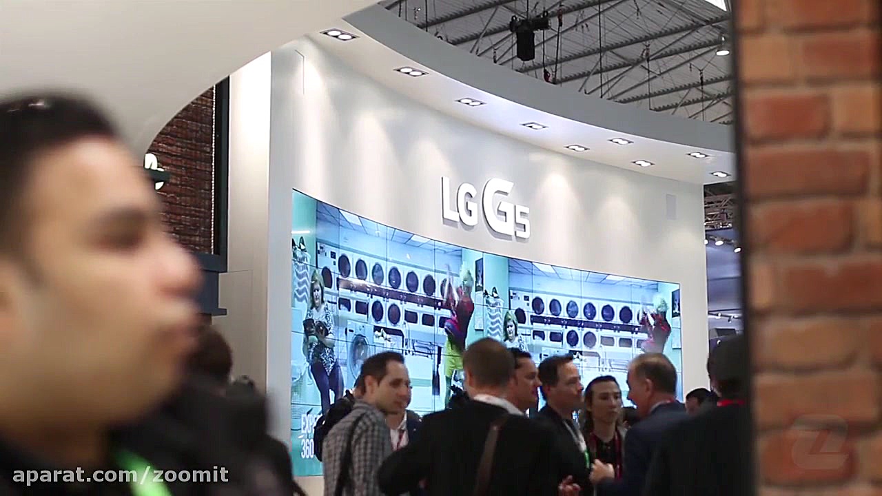 گزارش زومیت از غرفه ال جی در M...