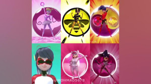 تمام ابر قهرمان های فصل ۴ لیدی...