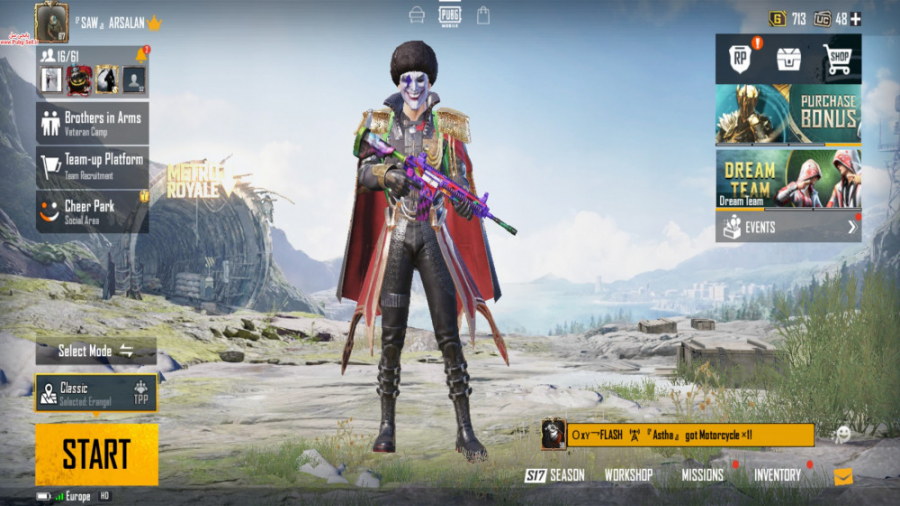 ایسگاه و نوب ازاری در بازی پاب...