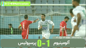 خلاصه بازی آلومینیوم 1 0 پرسپو...