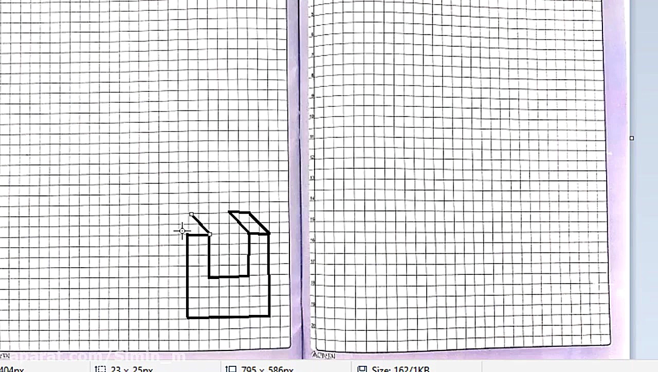 نقشه کشی پودمان2 سه نما قسمت 3
