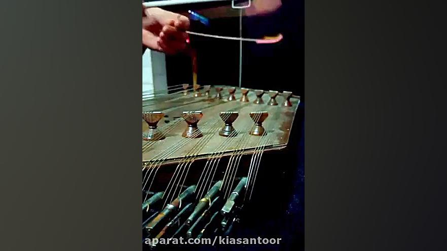 آهنگ طلوع معین با سنتور مهدی ج...