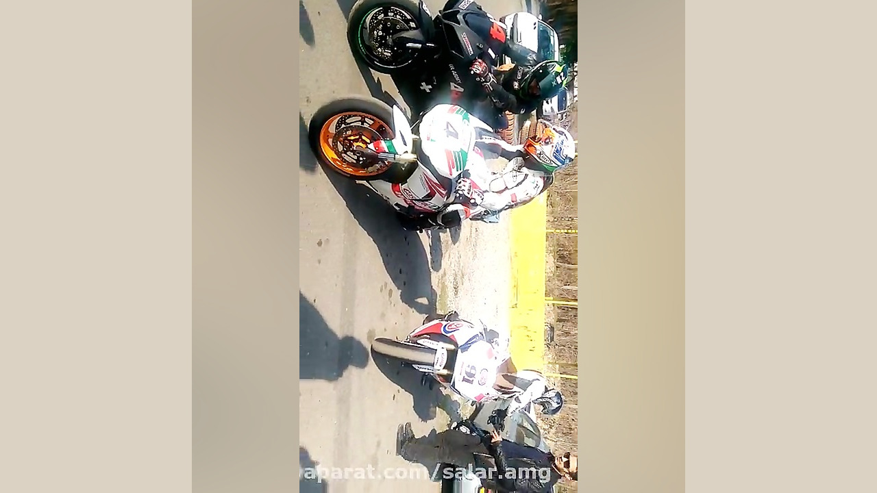 مهدی جابری قهرمان موتور ریس ای...