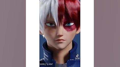 تیک سه بعدی مدرسه قهرمانانه من