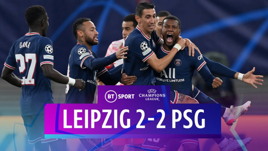 لایپزیش ۲ ۲ PSG | خلاصه بازی |...