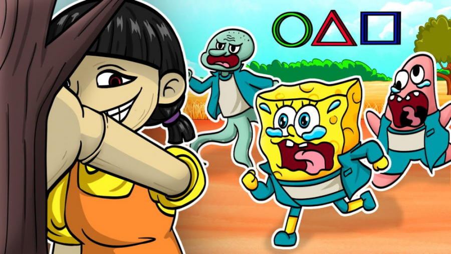 چالش پاتریک و باب اسفنجی در با...