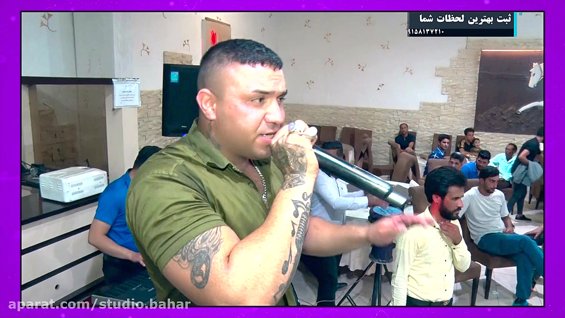 خواننده ک علی جعفری آهنک احساس...