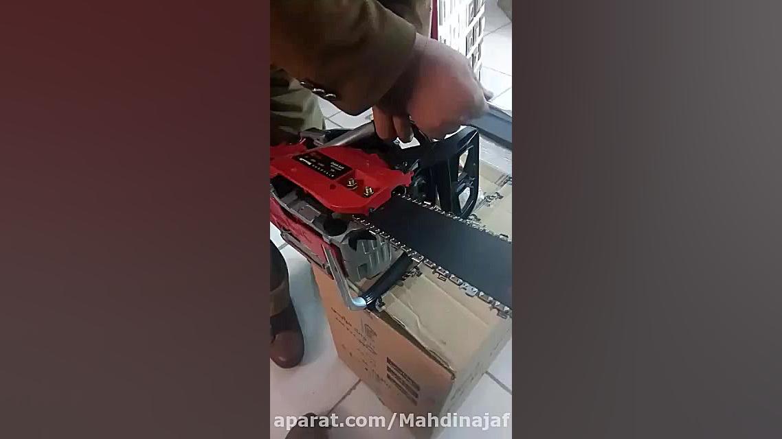 راه اندازی اره بنزینی ادون فیل...