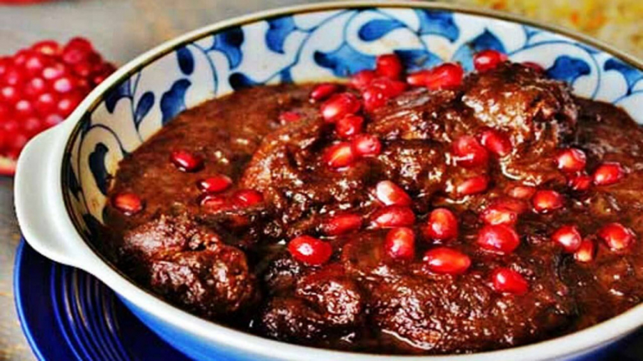 طرز تهیه خورشت انار آموزش آشپز...