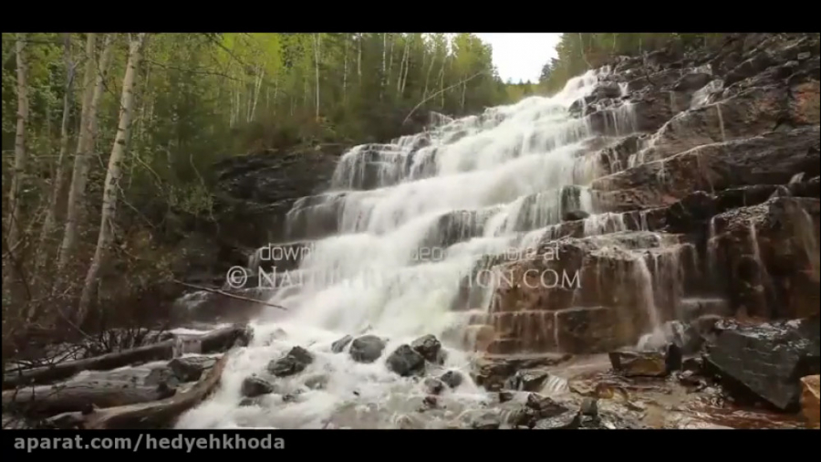 زیباترین ابشار های دنیا آرامش...