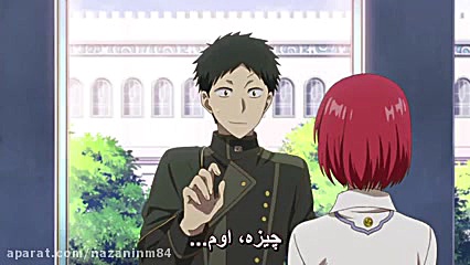 انیمه سفید برفی با موهای قرمز...