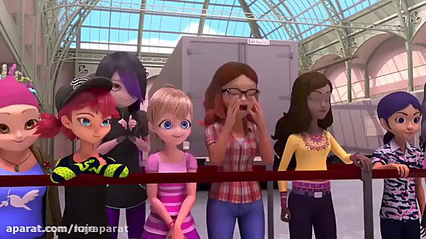 دختر کفشدوزکی و گربه سیاه دوبل...