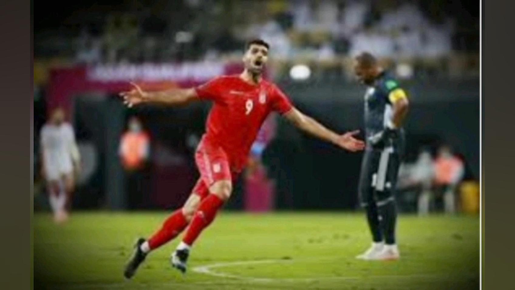 بازی تیم ملی ایران در مقابل تی...